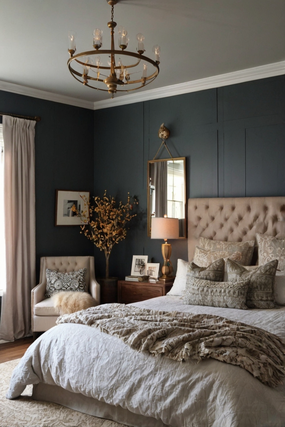 bedroom color ideas, ideal bedroom paint, paint selection for bedroom walls, wall paint finishes, bedroom decorating ideas, bedroom interior design, bedroom color schemes