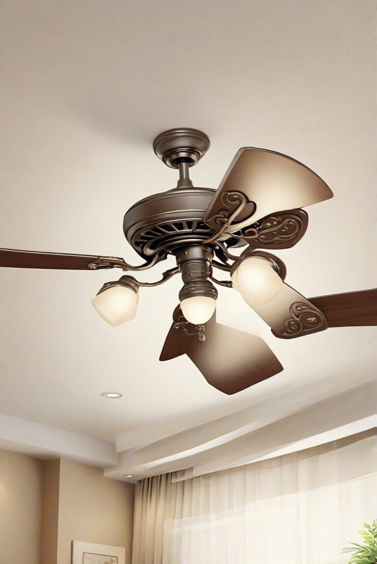 Ceiling Fan Wallpaper: Enhance Your Space with this Creative Idea