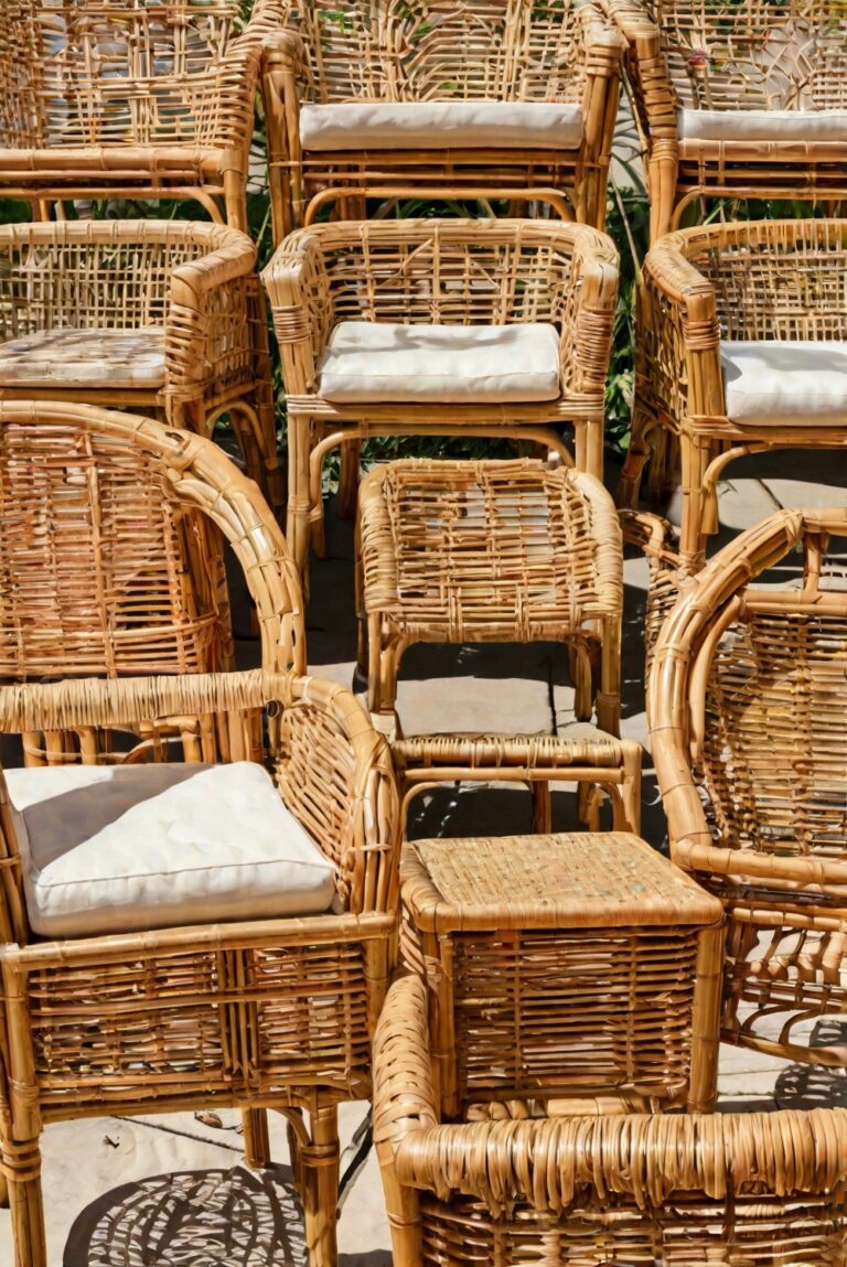 Home Depot Rattan Chairs: A stylish addition to your indoor or outdoor space?