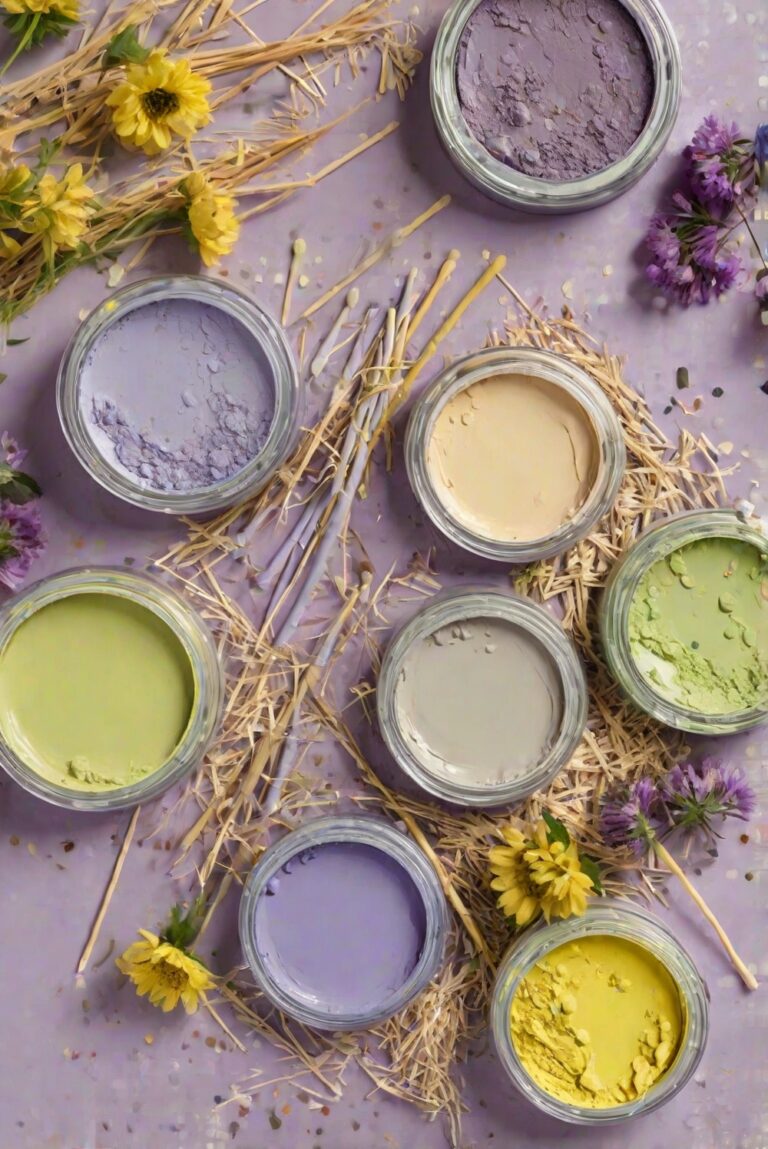 Top 5 Palettes SW colors with Chartreuse and Lavender Mist for your room