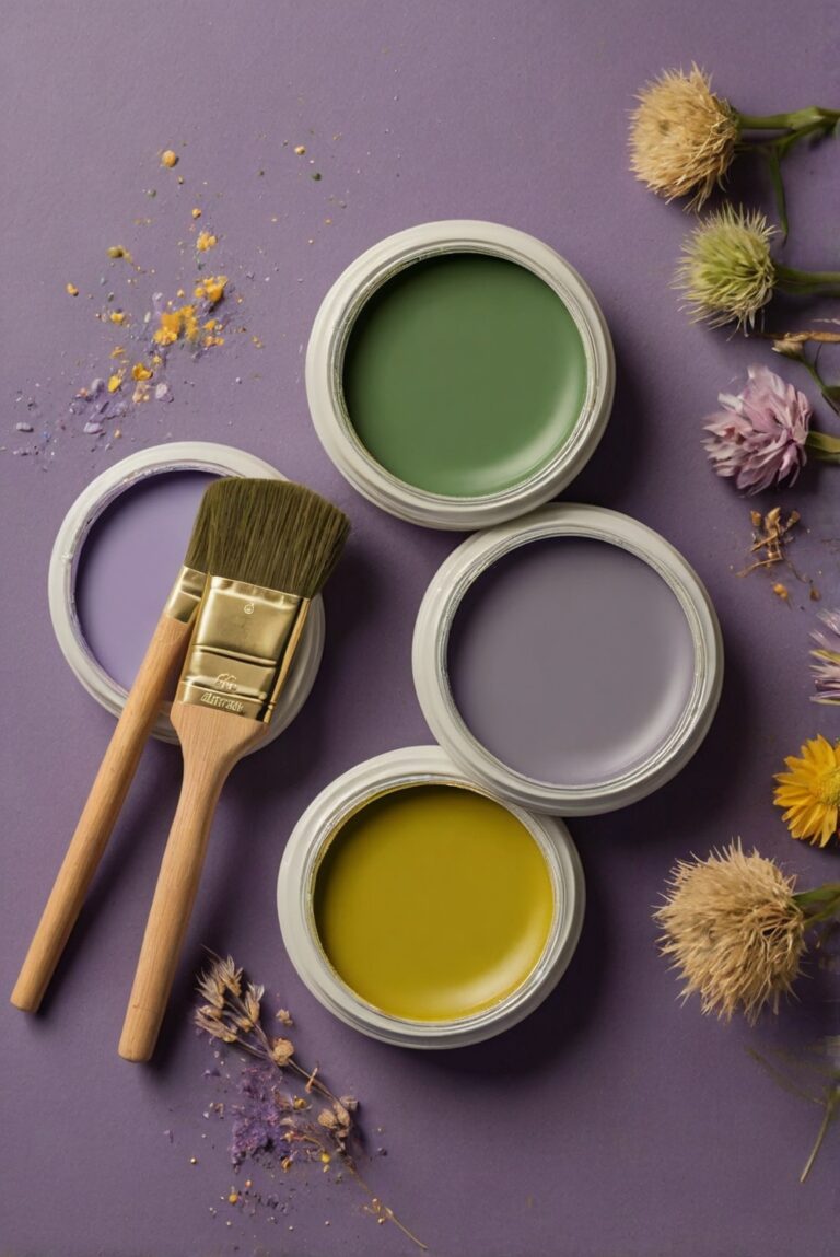 Top 5 Palettes SW colors with Jungle Green and Lavender Mist for your room