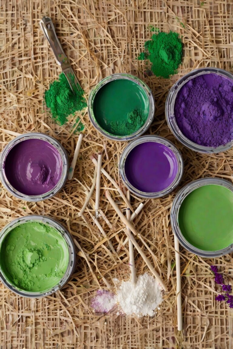 Top 5 Palettes SW colors with Kelly Green and Grape Purple for your room