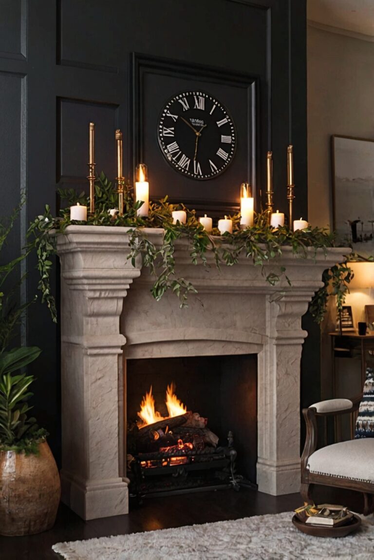 Above the Fireplace Decor: Ideas to Make Your Mantel a Focal Point