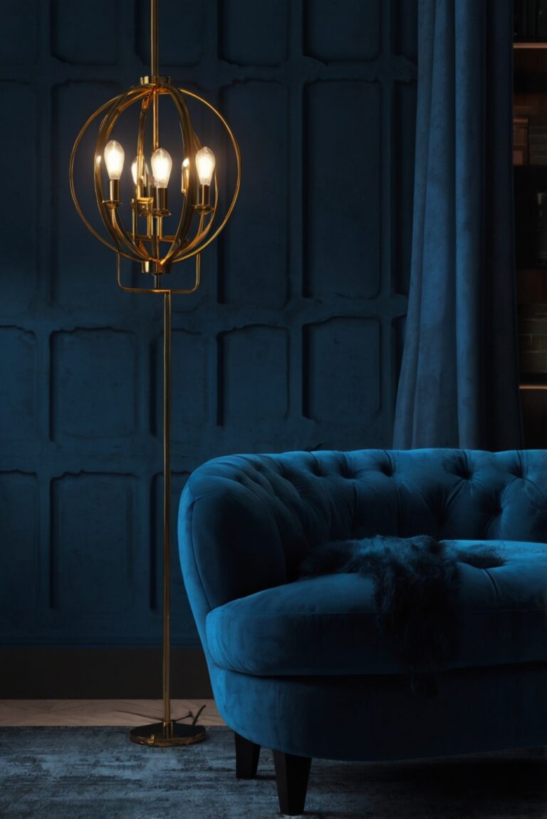 Blue Noir: Adding Drama to Your Living Space