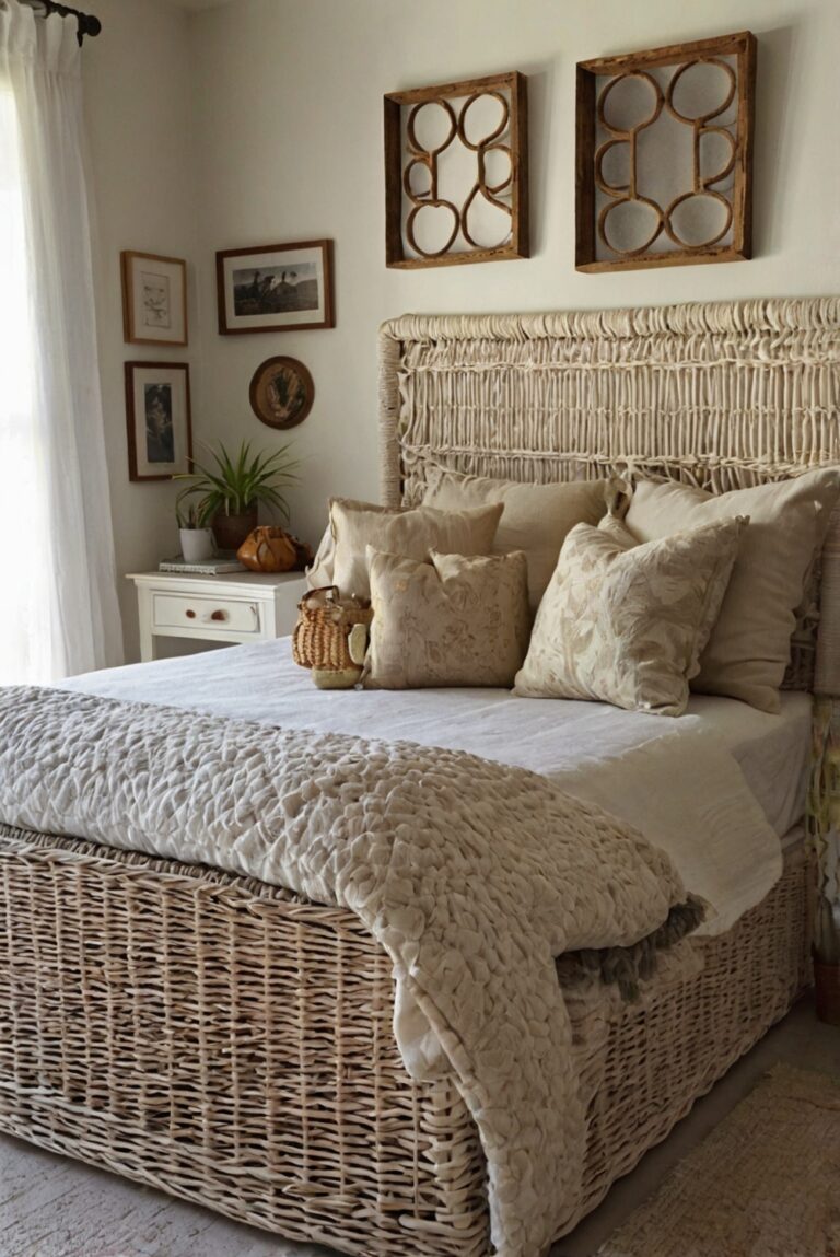 Create a Cozy Retreat with a Full Size Wicker Bed: Design Ideas