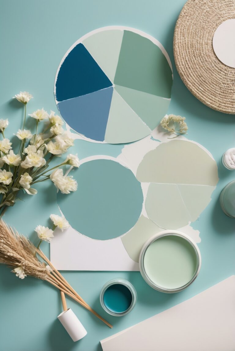 Top 5 Palettes SW colors with Jade Green and Blue Violet for your room