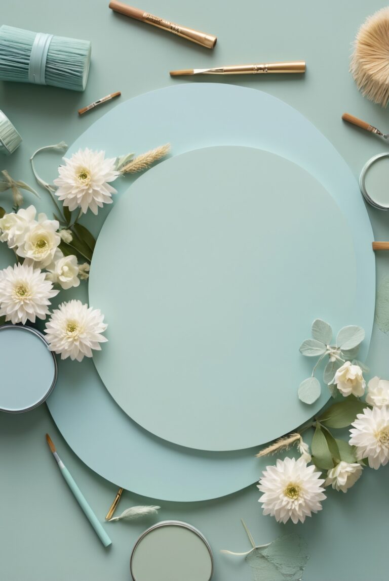 Best 5 Palettes SW colors with Mint Green and Soft Blue for your Kitchen