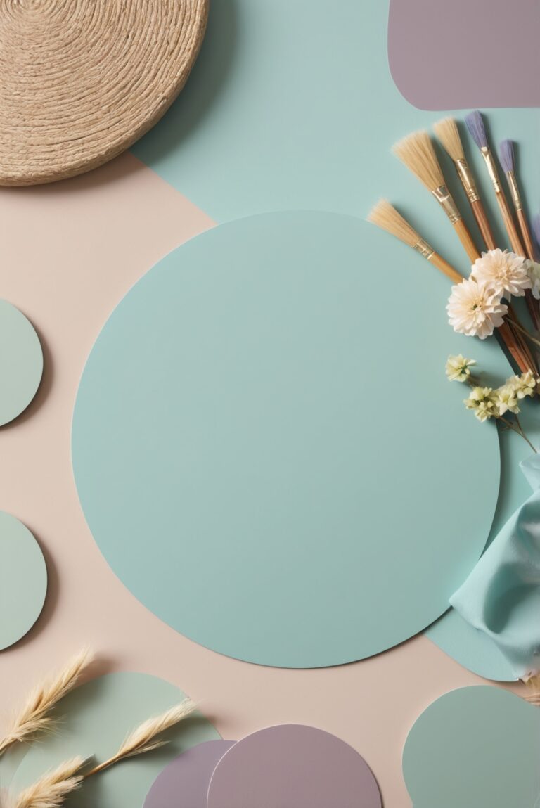 Best 5 Palettes SW colors with Turquoise and Mauve for your Kitchen