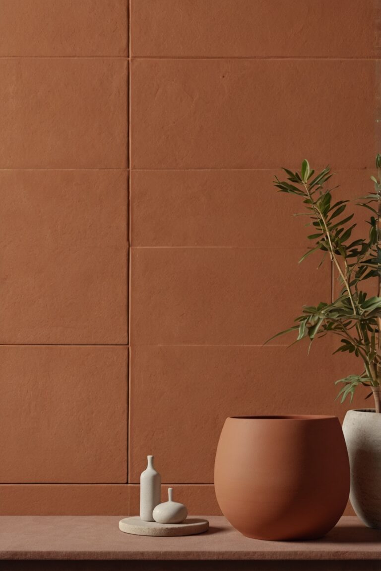 Clay Comfort: Terracotta Palette for a Relaxing Space