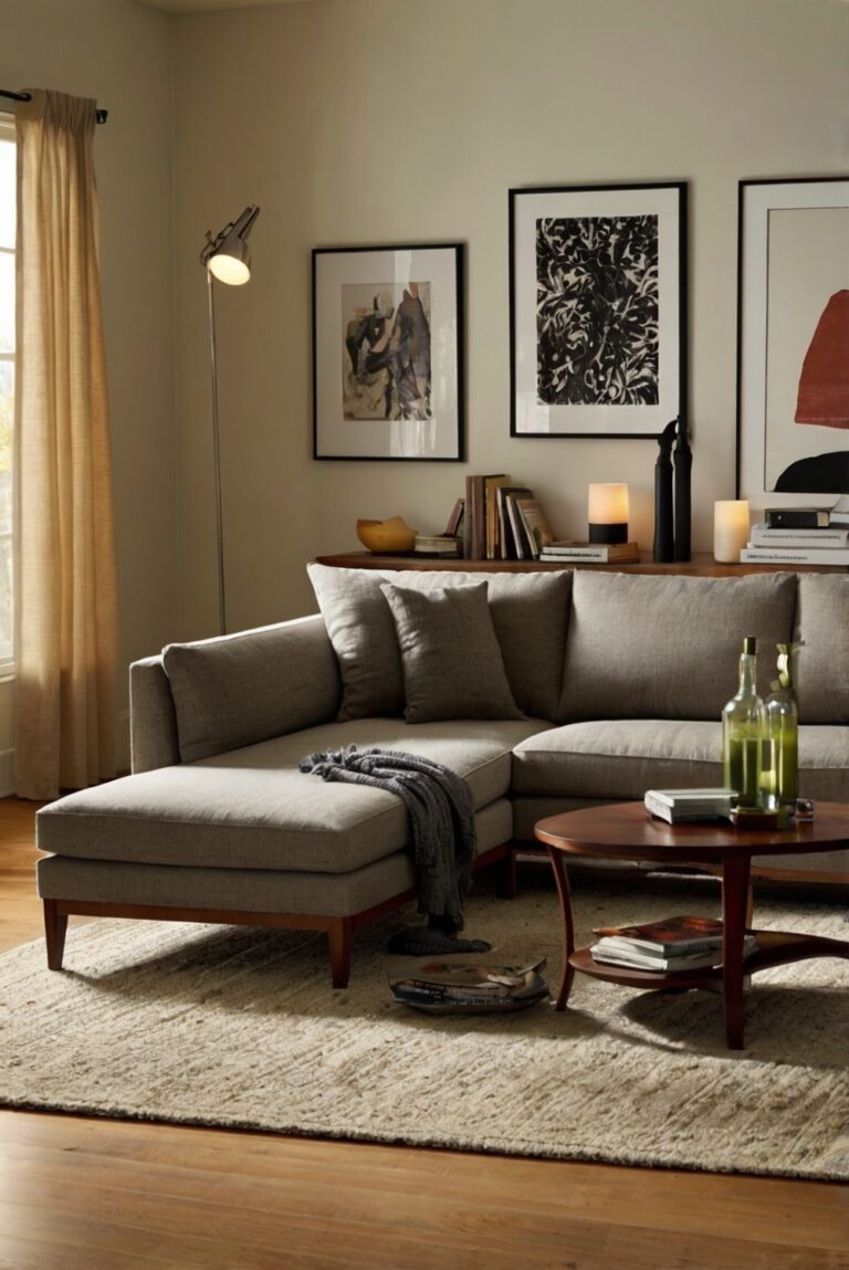 Crate and Barrel Sofas with Chaise: Comfort and Style Combined