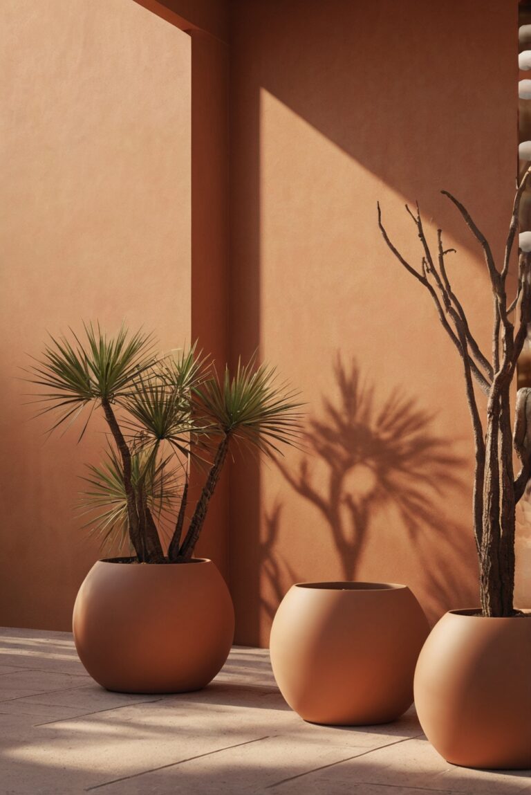 Desert Oasis: Infusing Warmth with Terracotta Tones