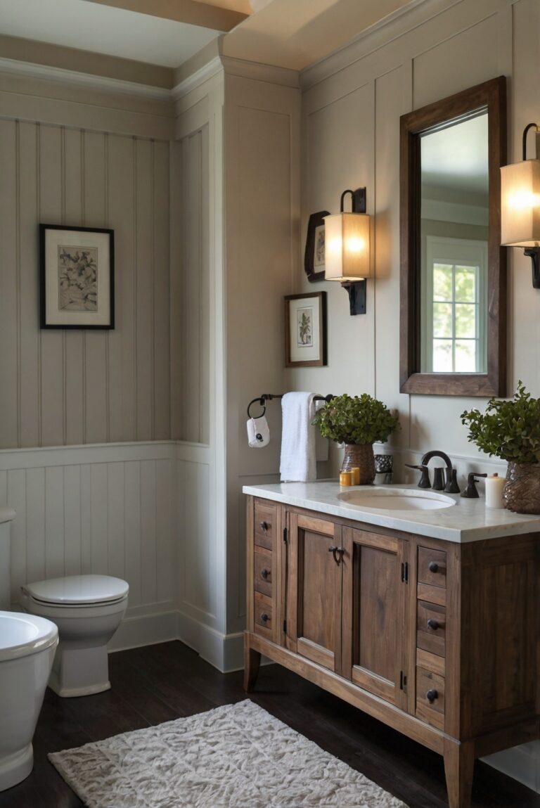 Elevate Your Bathroom: Board and Batten Wall Ideas