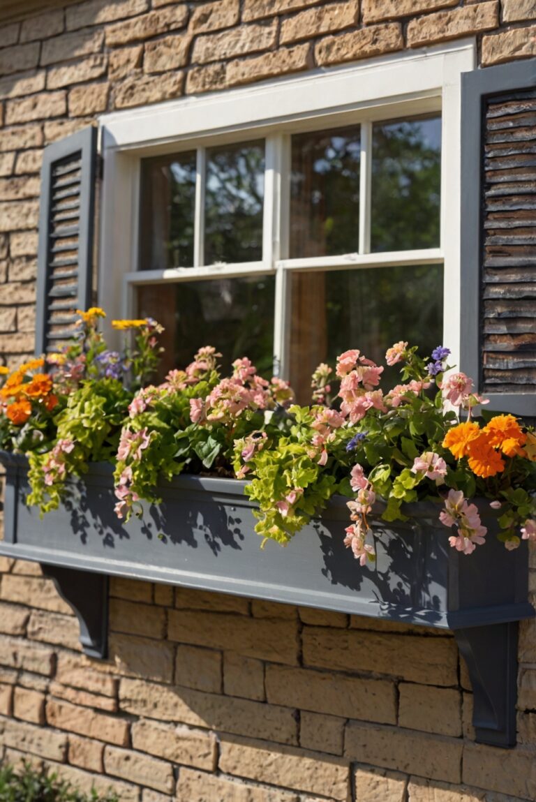 Elevate Your Homes Exterior with Window Box Flowers: A How-To Guide