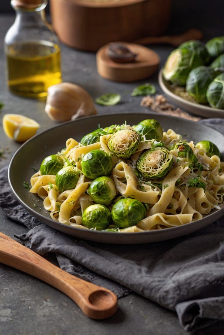 HelloFresh Delight: Brussels Sprout Pasta Recipe