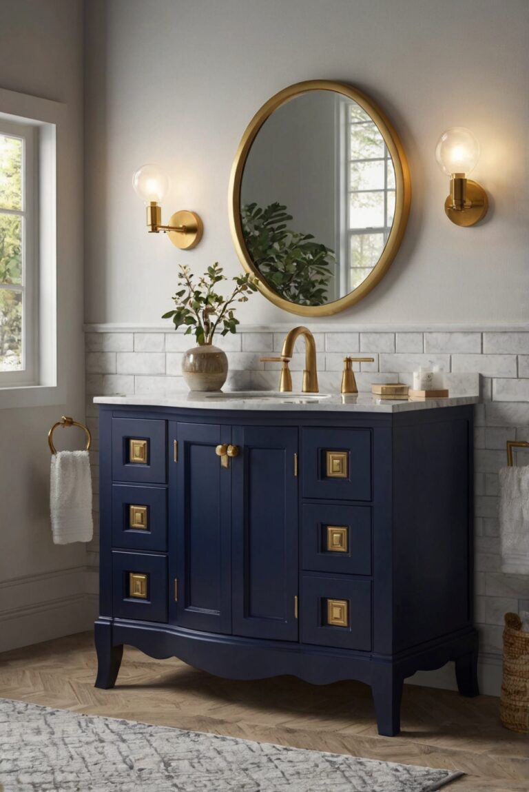 How to Choose the Perfect Navy Vanity for Your Bathroom