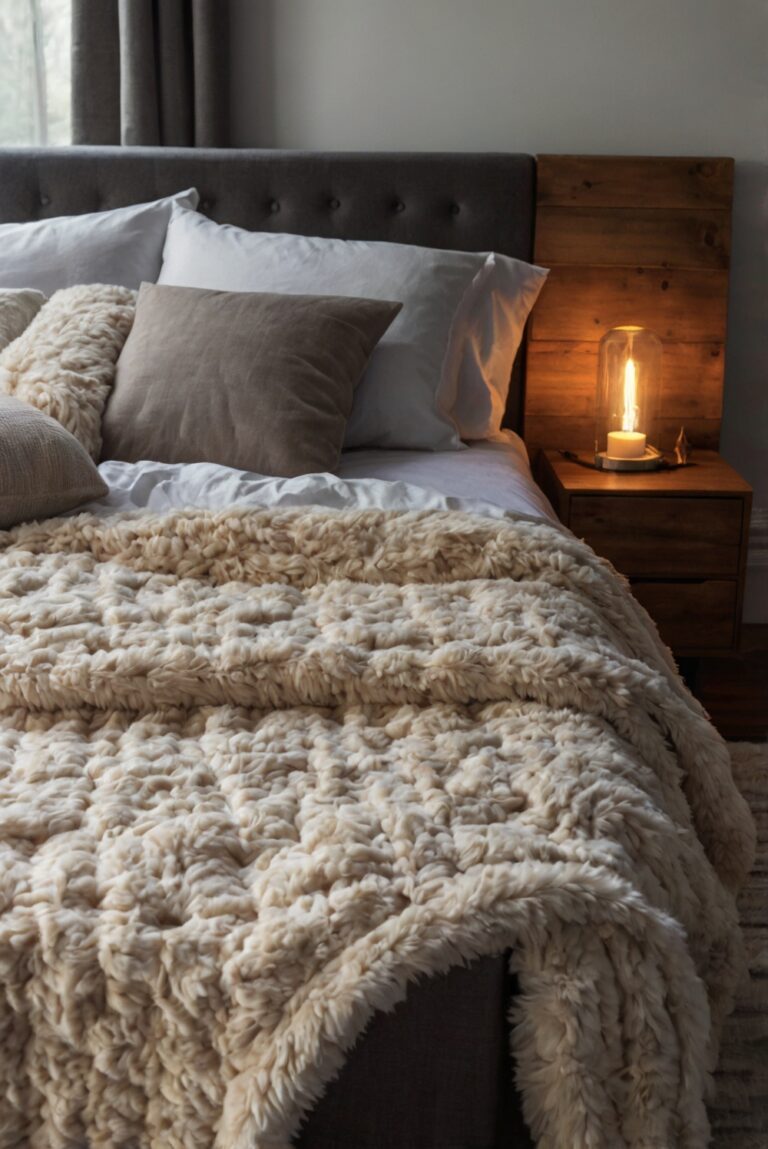 Is it common to use two blankets on a king bed, and how should they be styled?