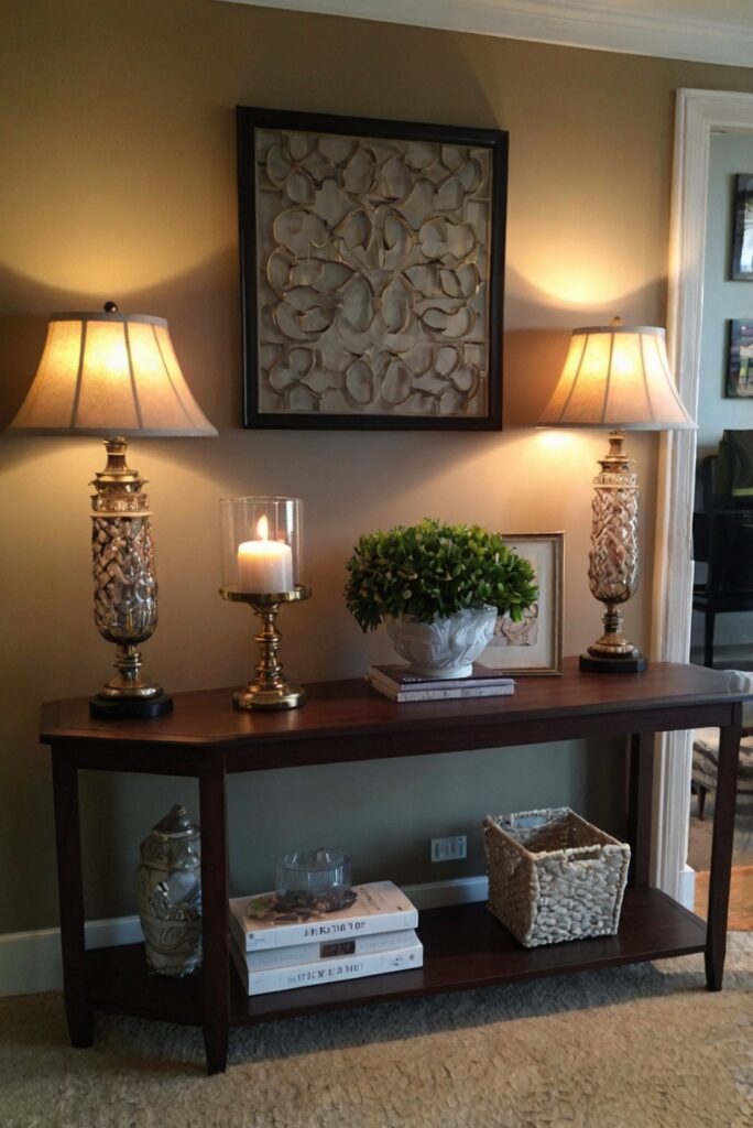 Mastering the Art of Decorating a Sofa Table - HappyInteriorTime.com ...
