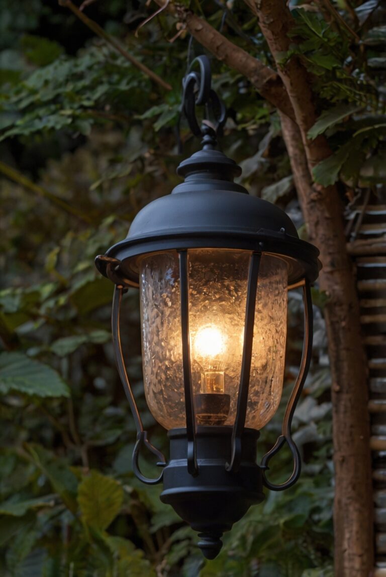 Outdoor Illumination: Painting Light Fixtures for a Brighter Space