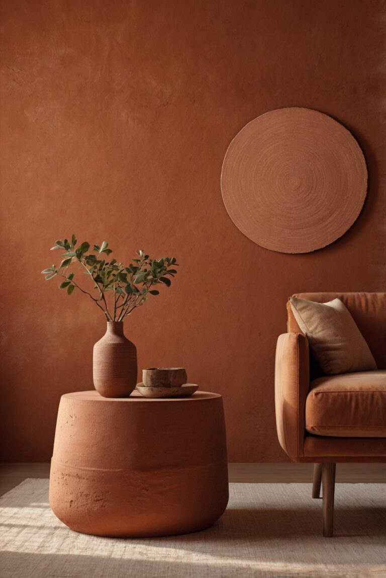 Rustic Warmth: Terracotta Tones in Your Living Room