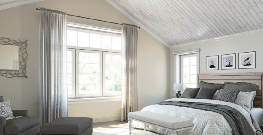 Sherwin Williams Shoji White (SW 7042)
A soft, warm white with beige undertones, offering a subtle and sophisticated look that blends beautifully with both traditional and modern designs.