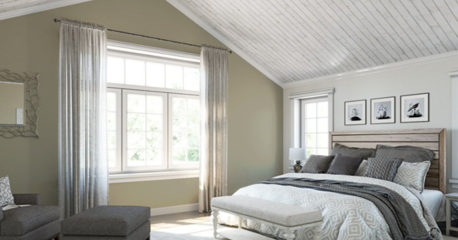 Sherwin Williams Svelte Sage (SW 6164)
A subtle, soothing green with gray undertones, providing a soft, refreshing backdrop that pairs effortlessly with other gentle green tones for a serene living space.