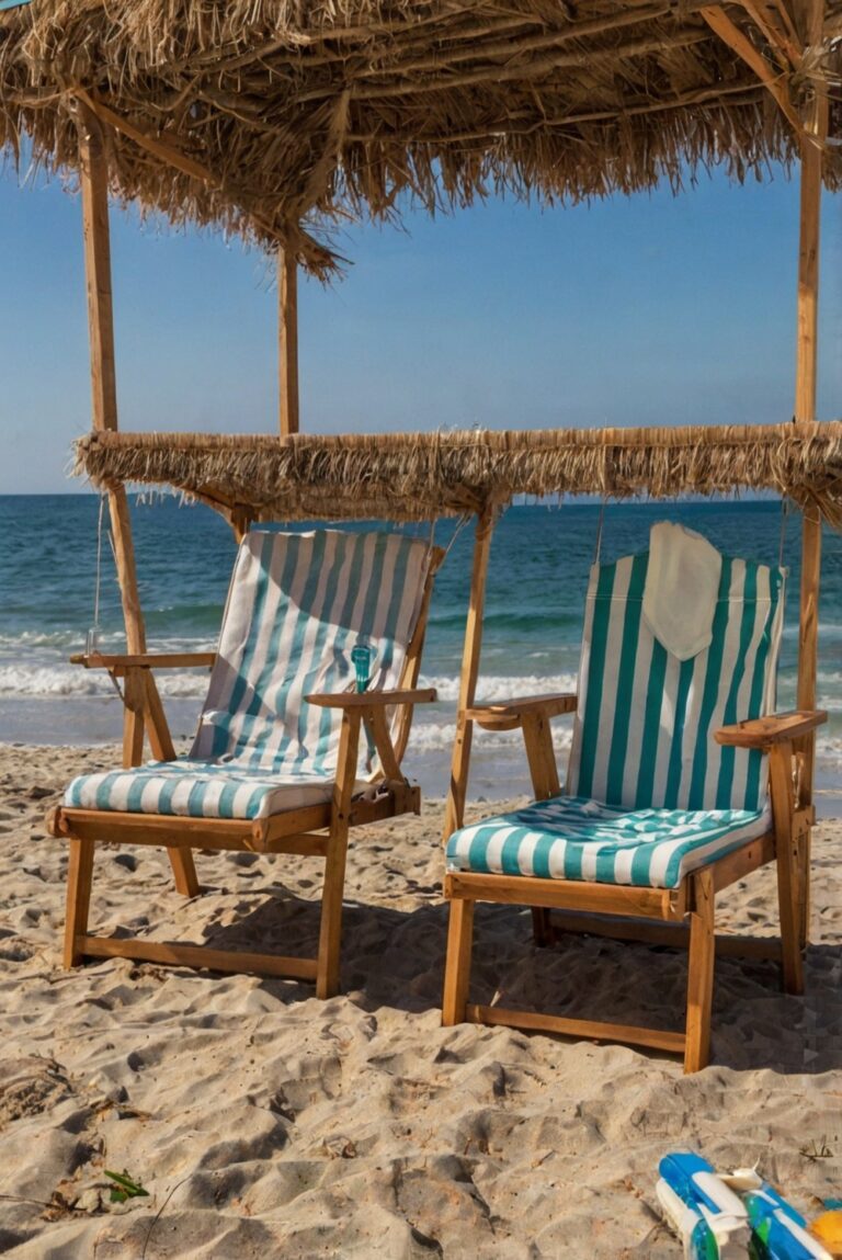 Where can I find a beach chair with a canopy, possibly at Target?