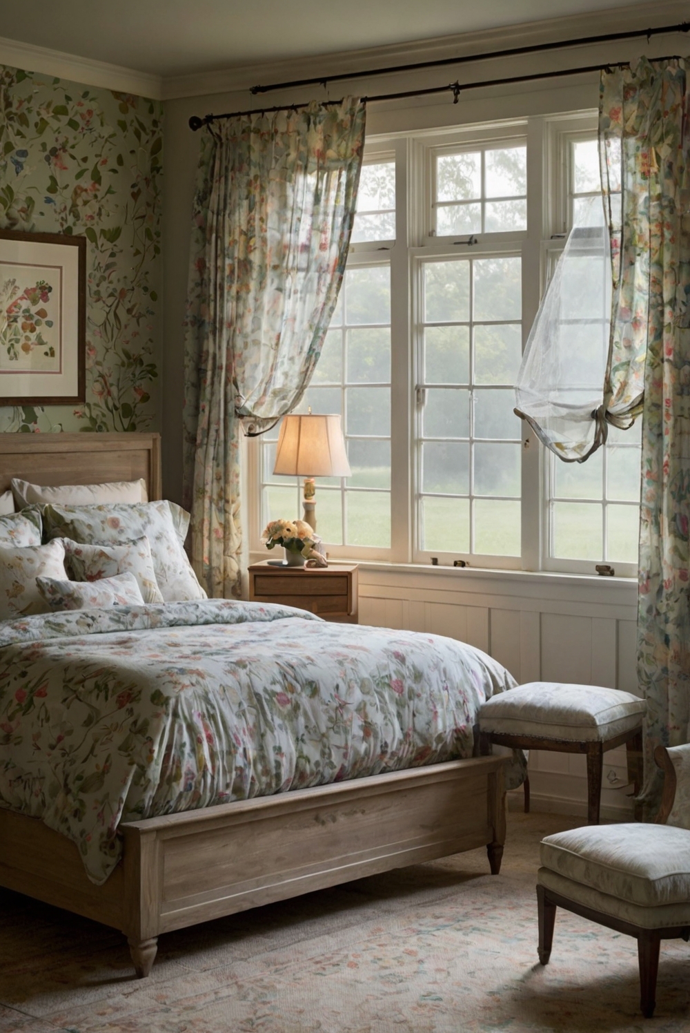 bedroom design, interior design, window treatments, bedroom decor, home renovation, interior decorating, bedroom makeover