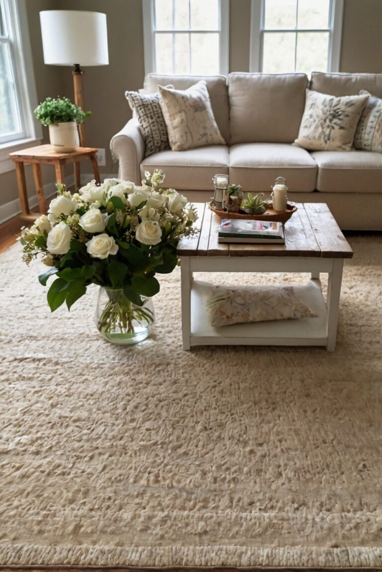 how to measure a rug for a living room