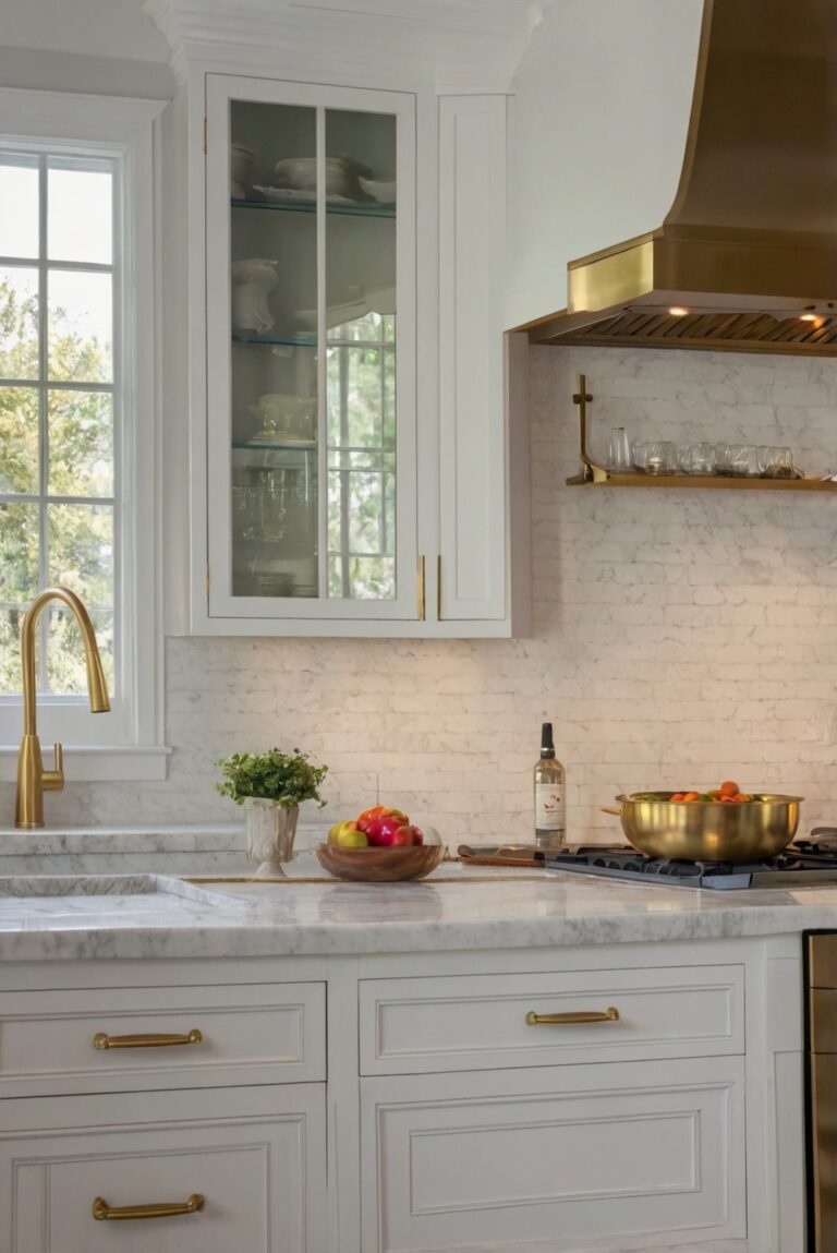 what color hardware for white kitchen cabinets 2023