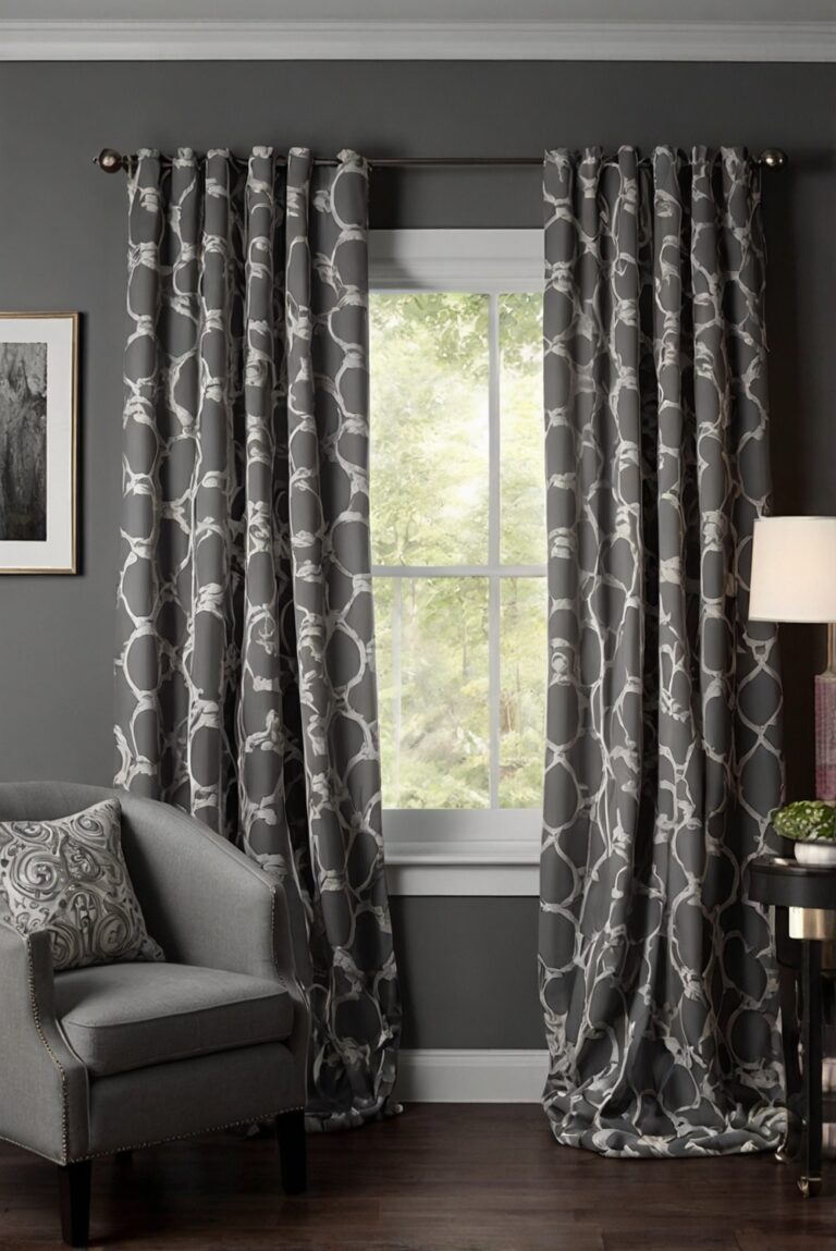 Curtain Color Ideas to Complement Grey Walls in Your Living Room