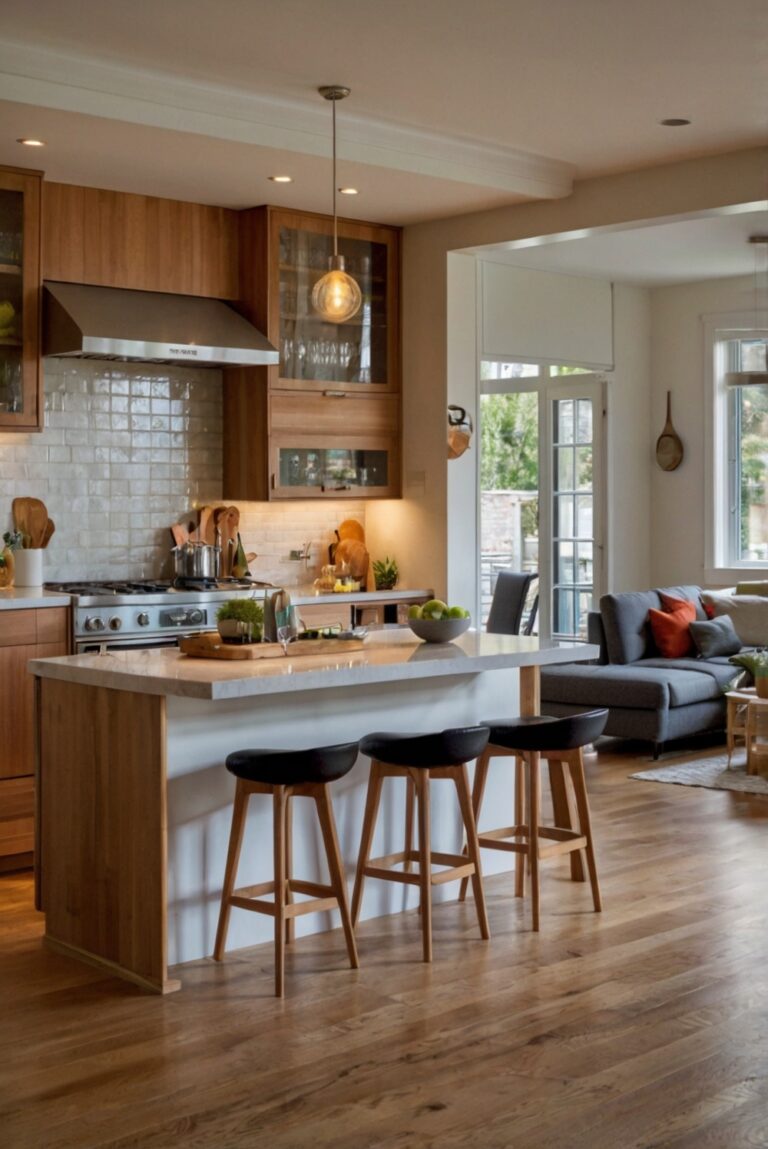 Open Concept Living: Creative Ways to Divide Your Kitchen from the Living Room