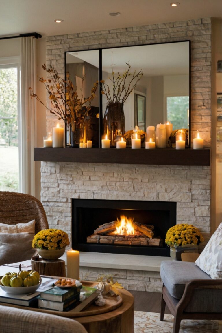 5 Fall Fireplace Decor Ideas for a Cozy Home: Tips and Steps