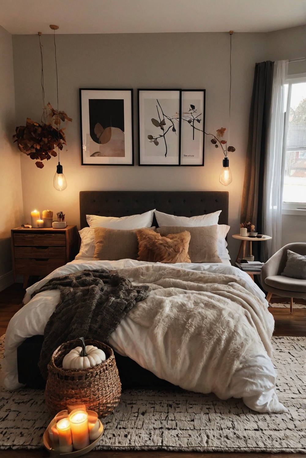 Cozy Bedroom Decor, Fall Bedroom Ideas, Aesthetic Room Decor, Cozy Bedroom Inspiration, Fall Bedroom Makeover