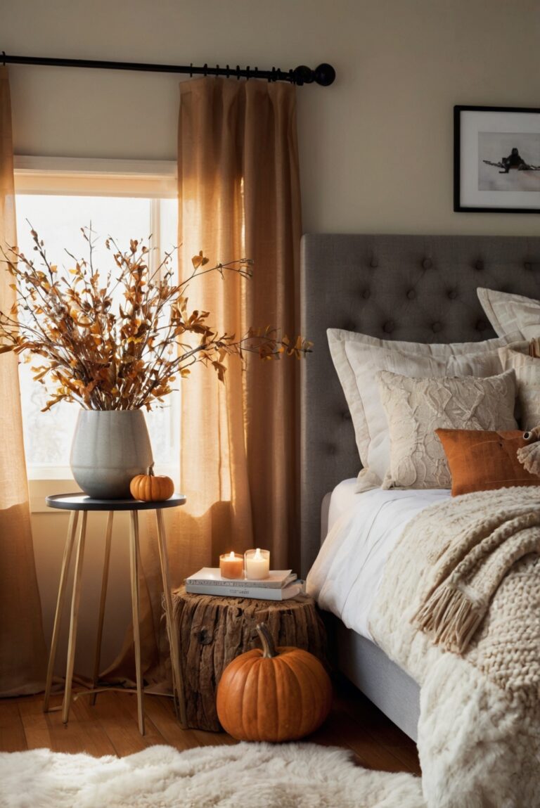 1. 5 Tips for Creating a Fall Bedroom Aesthetic: Ideas & Steps