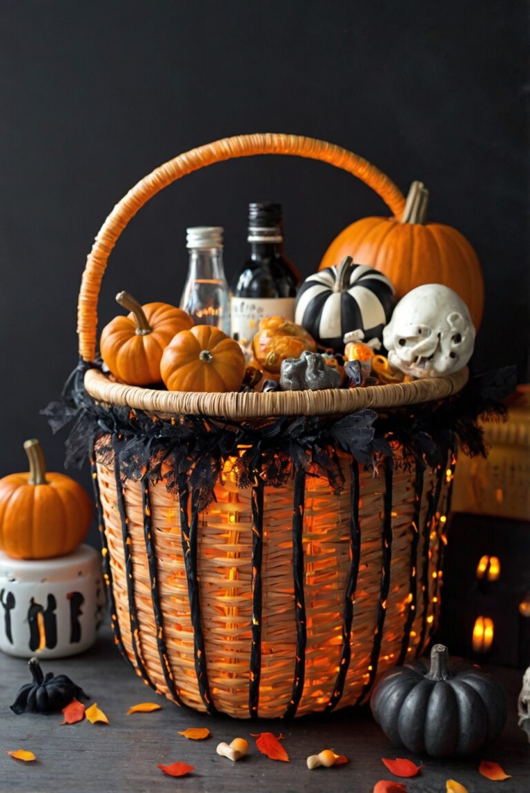 5 Halloween Basket Ideas: Spooky DIY Tips & Steps