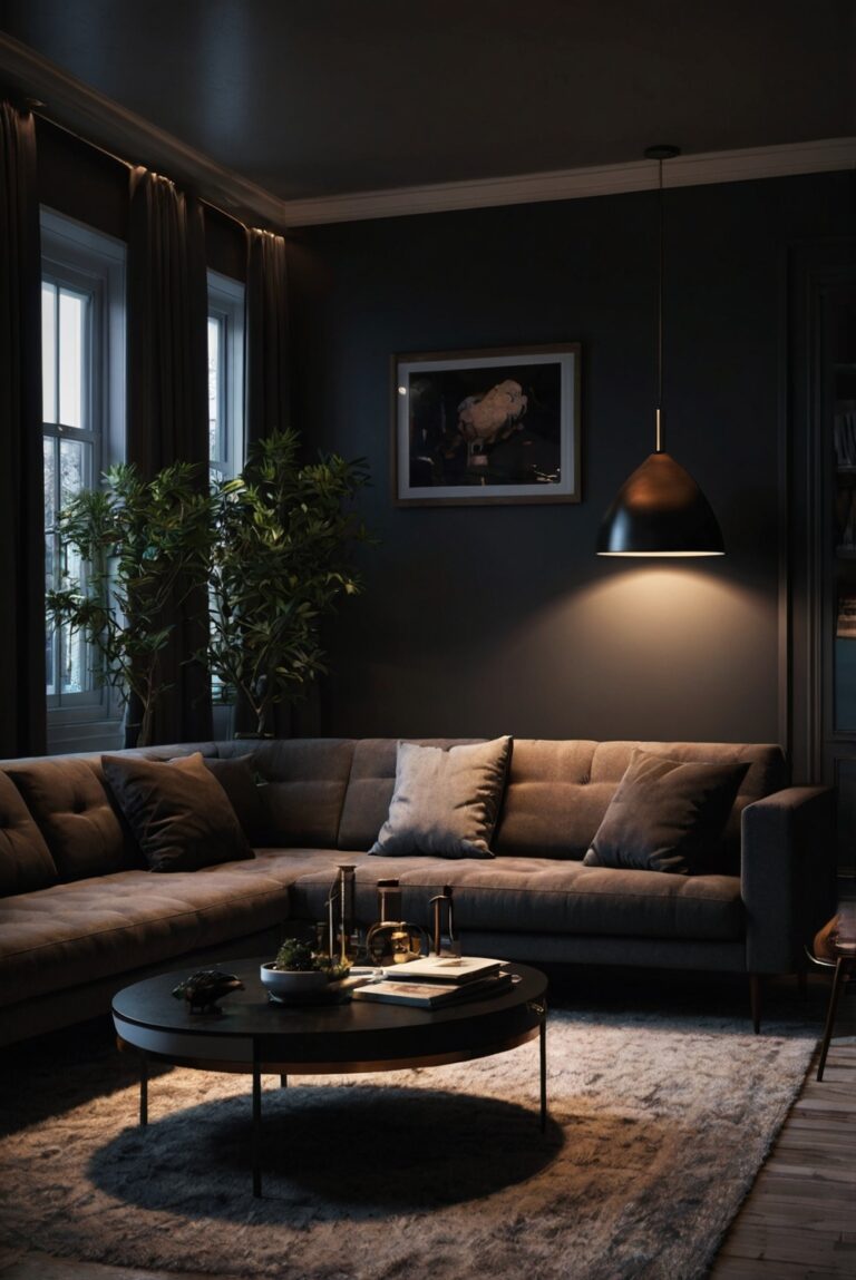 Top 5 Dark Home Decor Ideas for a Moody, Stylish Space