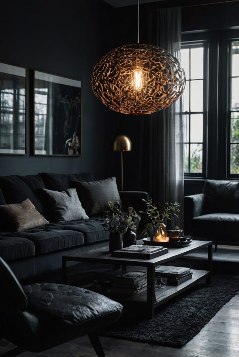 5 Stylish Dark Home Decor Ideas: Create a Moody Atmosphere