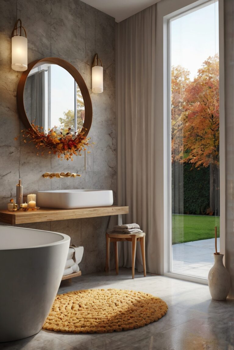 Fall Bathroom Decor Ideas: Update Your Space with These 5 Refreshing Tips