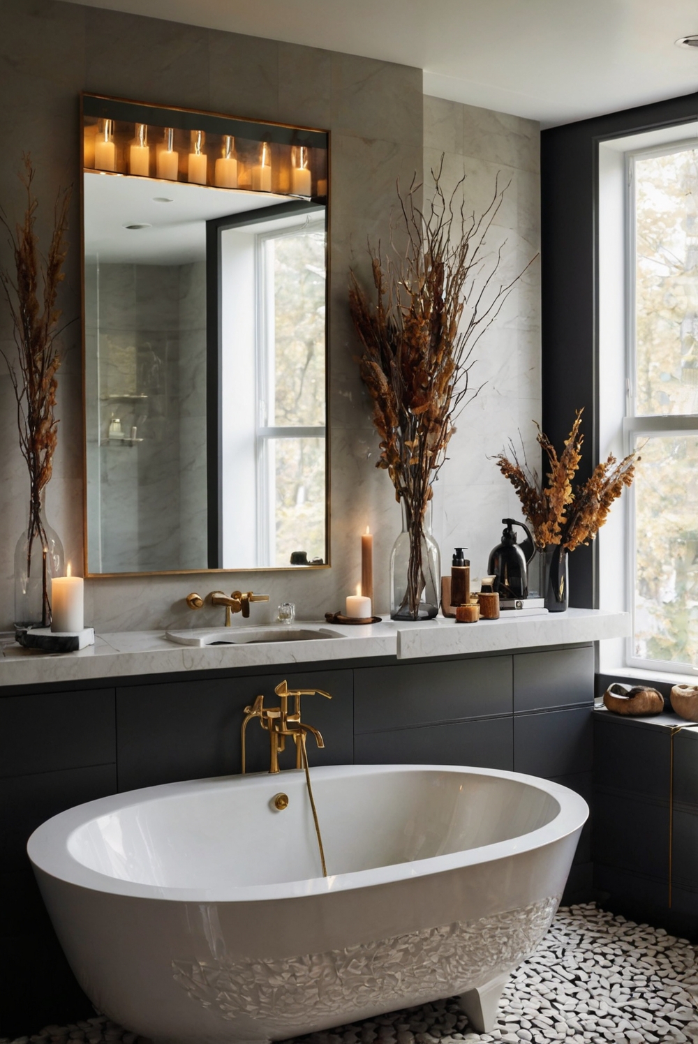 fall bathroom decor, fall decorating ideas, cozy bathroom decor, autumn bathroom decor, bathroom refresh ideas