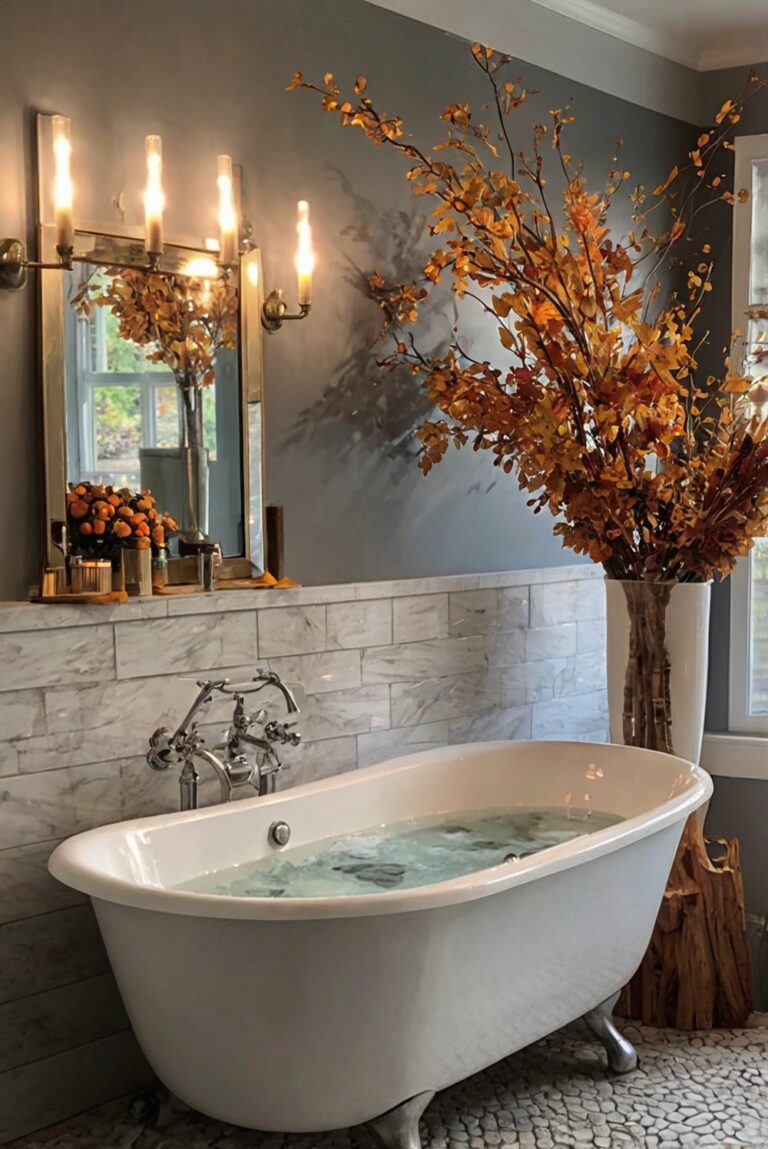 Fall Bathroom Decor Ideas: Create a Cozy and Relaxing Atmosphere