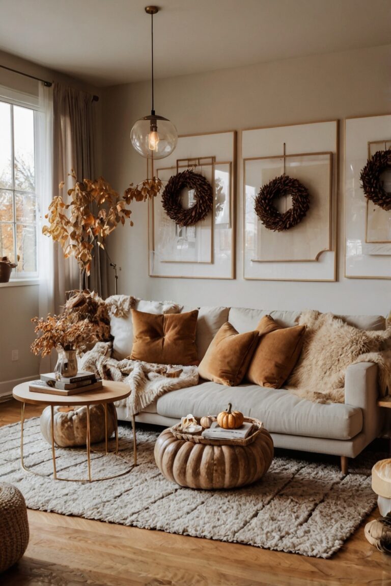 Fall Living Room Decor Tips: Transform Your Space with These 5 Seasonal Ideas