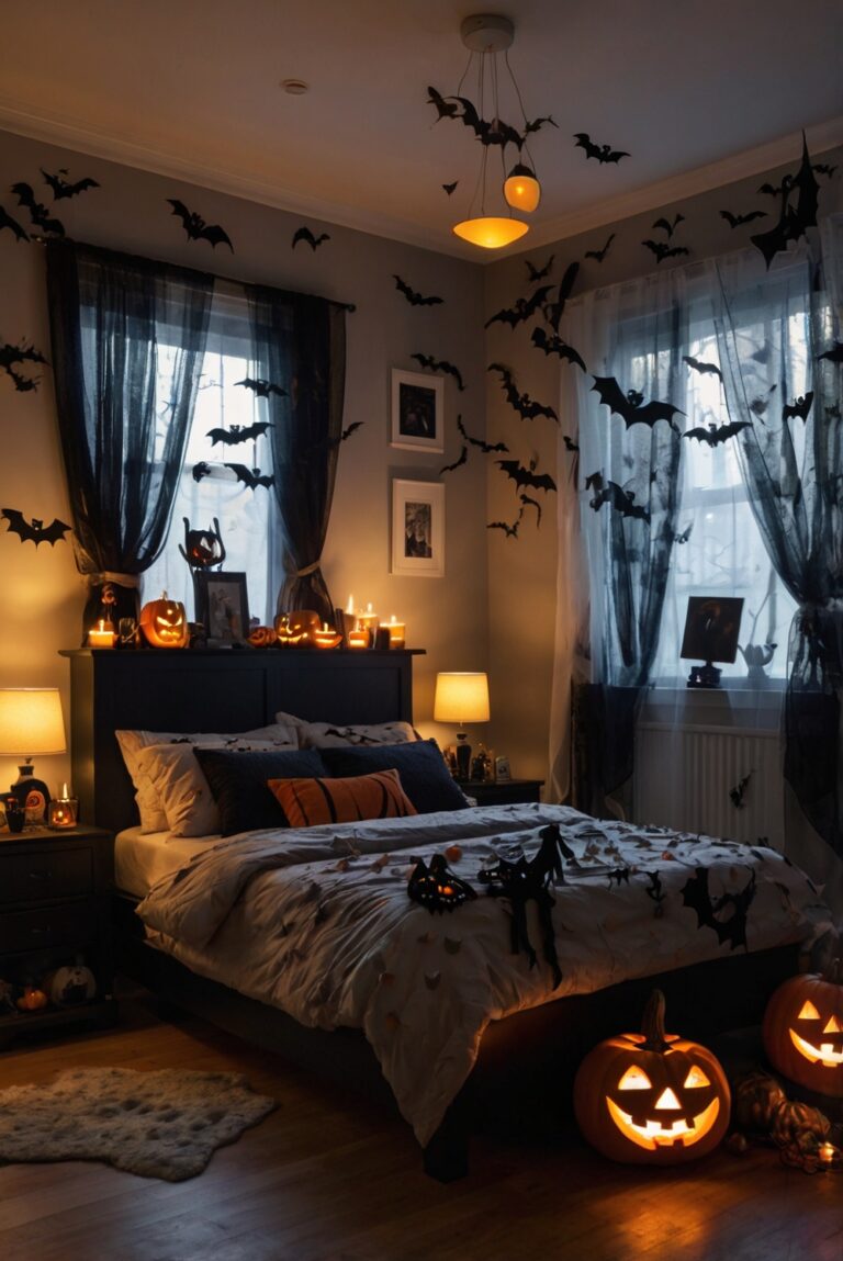 Halloween Bedroom Decor: 10 Spooky Ideas & Tips