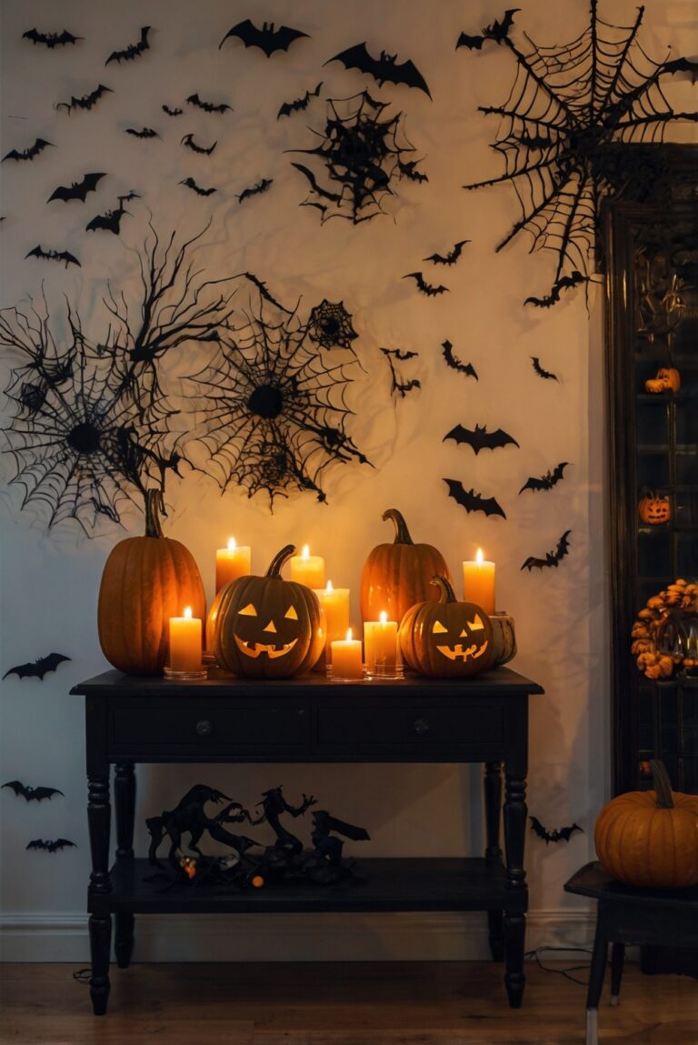 The title is: 5 Essential Halloween Room Decor Tips: Create a Spooky Vibe