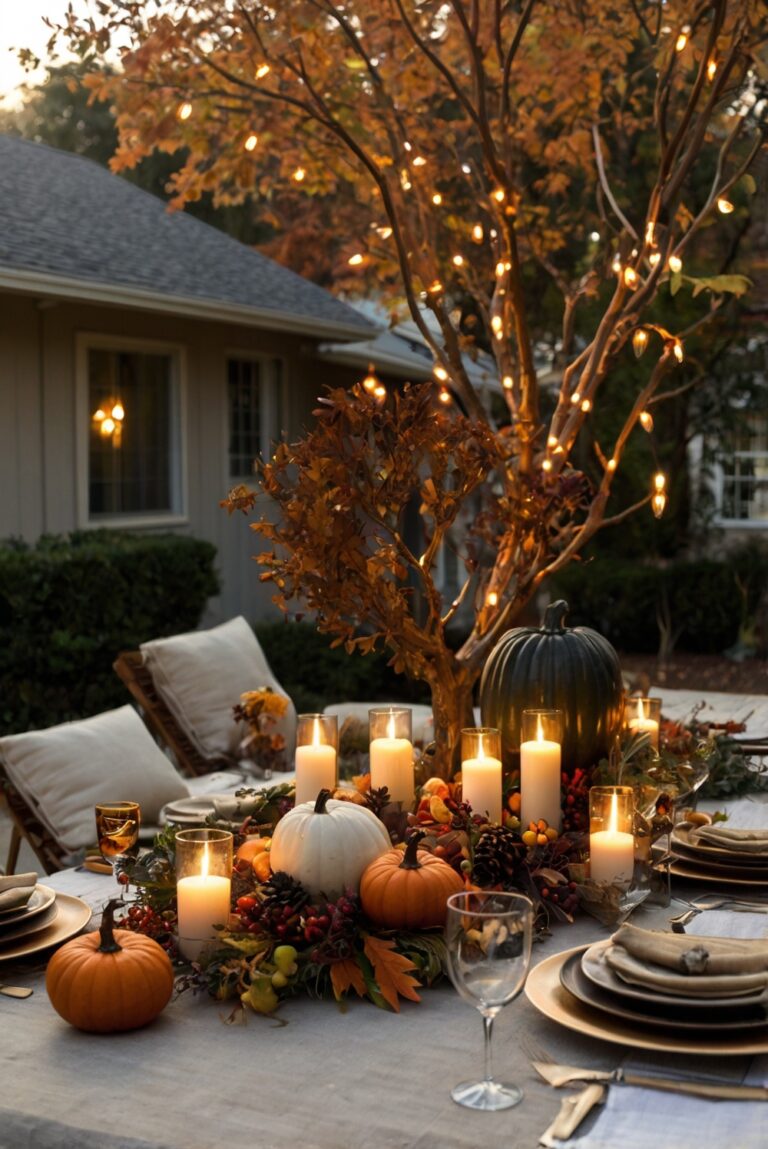 Top 5 Thanksgiving Outdoor Decor Ideas: DIY Tips