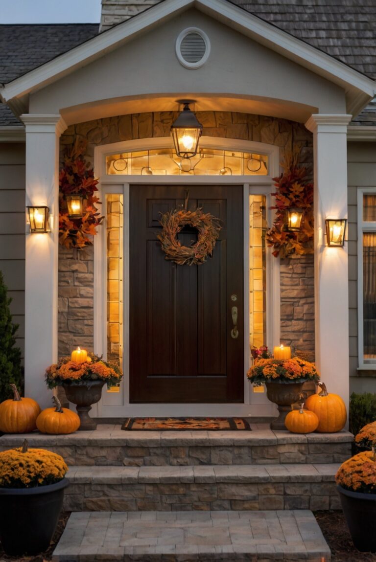 Thanksgiving decor, Outdoor Thanksgiving, Thanksgiving ideas, Thanksgiving entryway, Outdoor Thanksgiving ideas