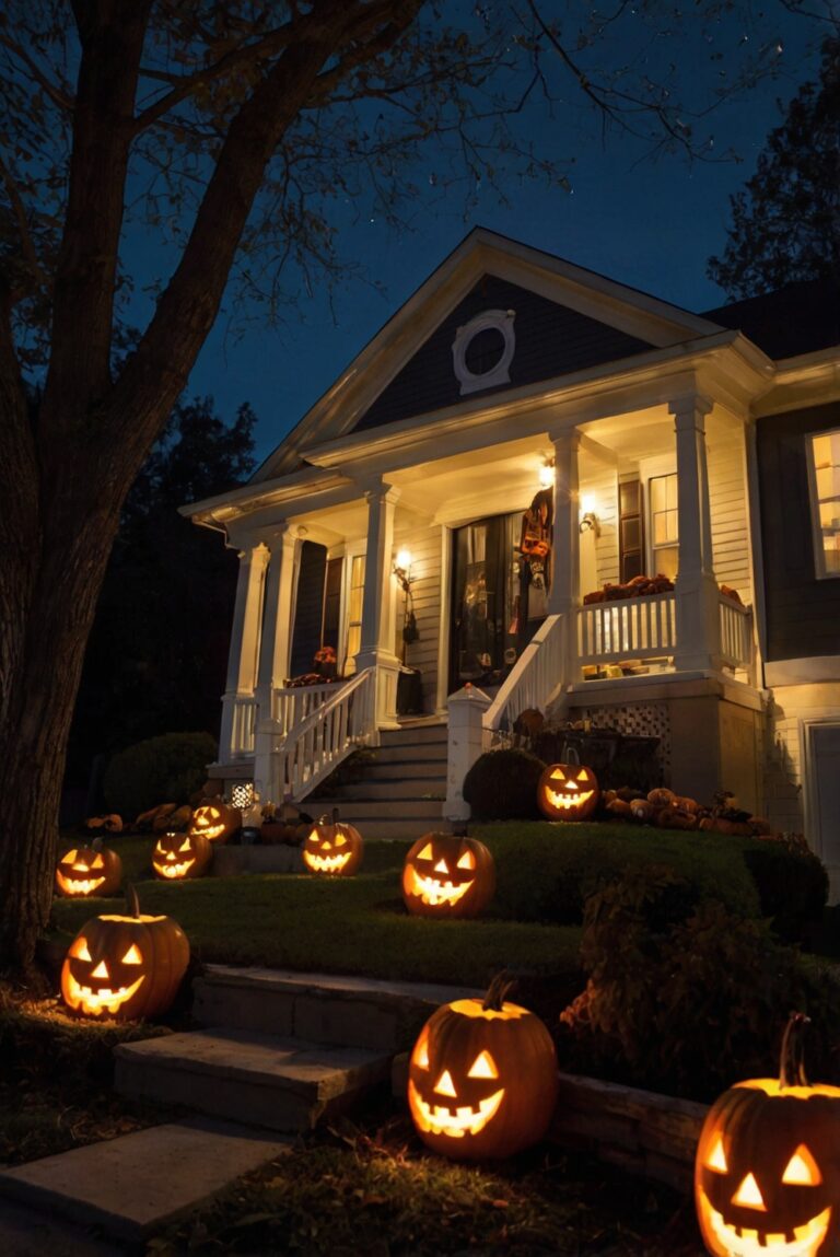 5 Outdoor Halloween Decoration Tips for a Spooky Display