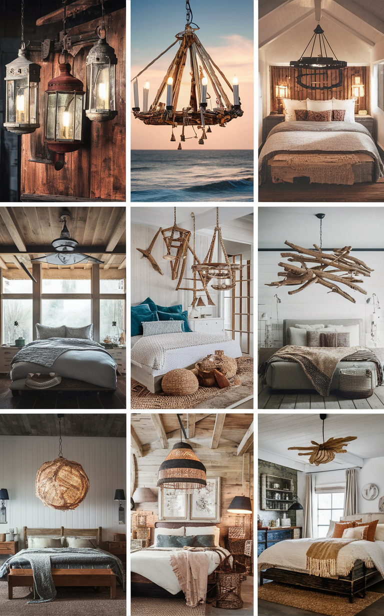 coastal decor, boho bedroom, interior design, home decor, bedroom ideas