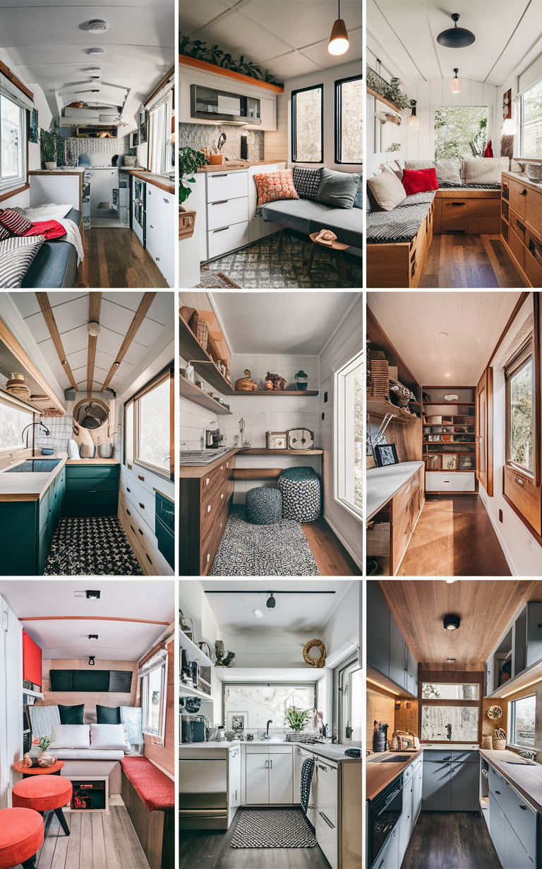 tiny house upgrades, tiny house design, small space living, budget-friendly renovations, minimalist home décor