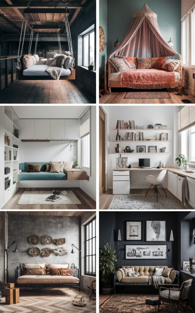 How to make Home Office with Daybed Layout Designs? - HappyInteriorTime ...