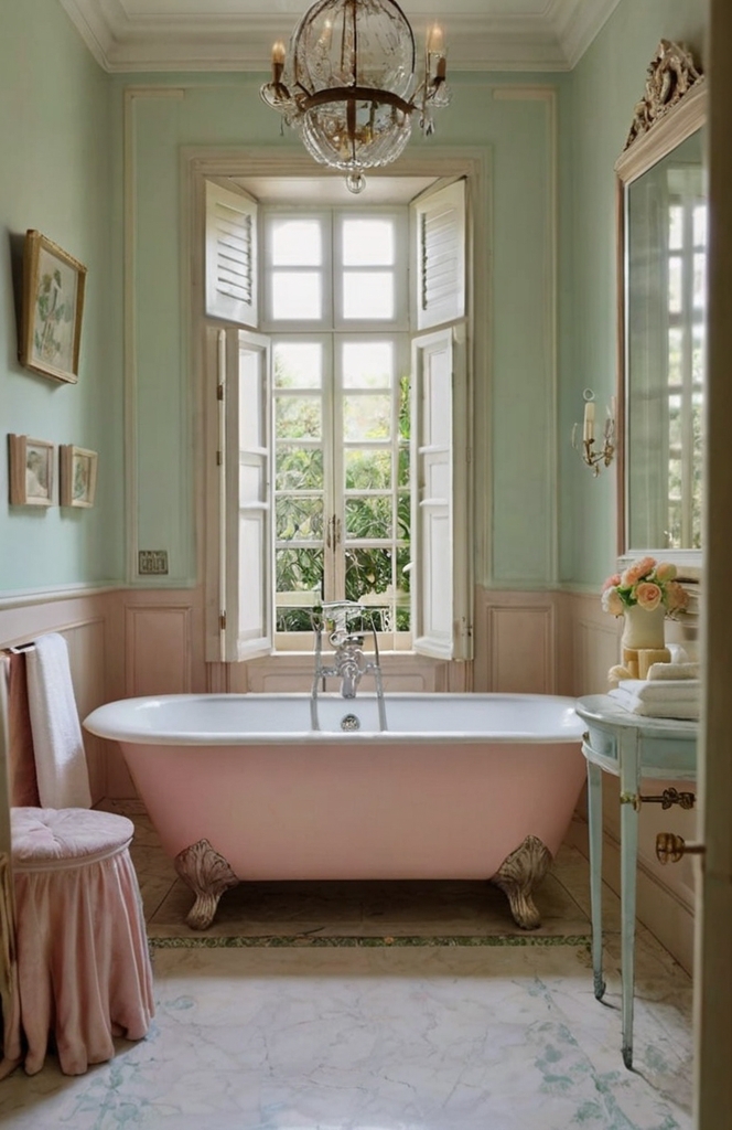 Pastel Accents for a Refreshing French Country